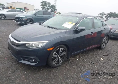 2016 Honda Civic Ex-T из США, поврежденный, VIN 19XFC1F36GE005116